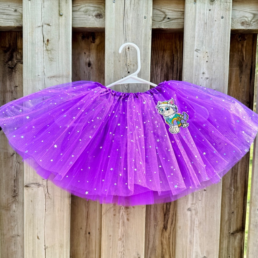 Cartoon Tutu 4 Full Layer Kid Tutu Birthday Outfit Princess Dress